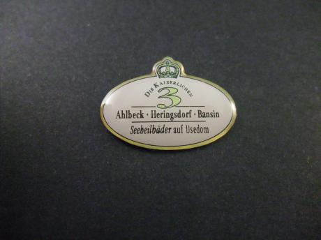 Ahlbeck ,Heringsdorf, Bansin kuuroord Duidsland